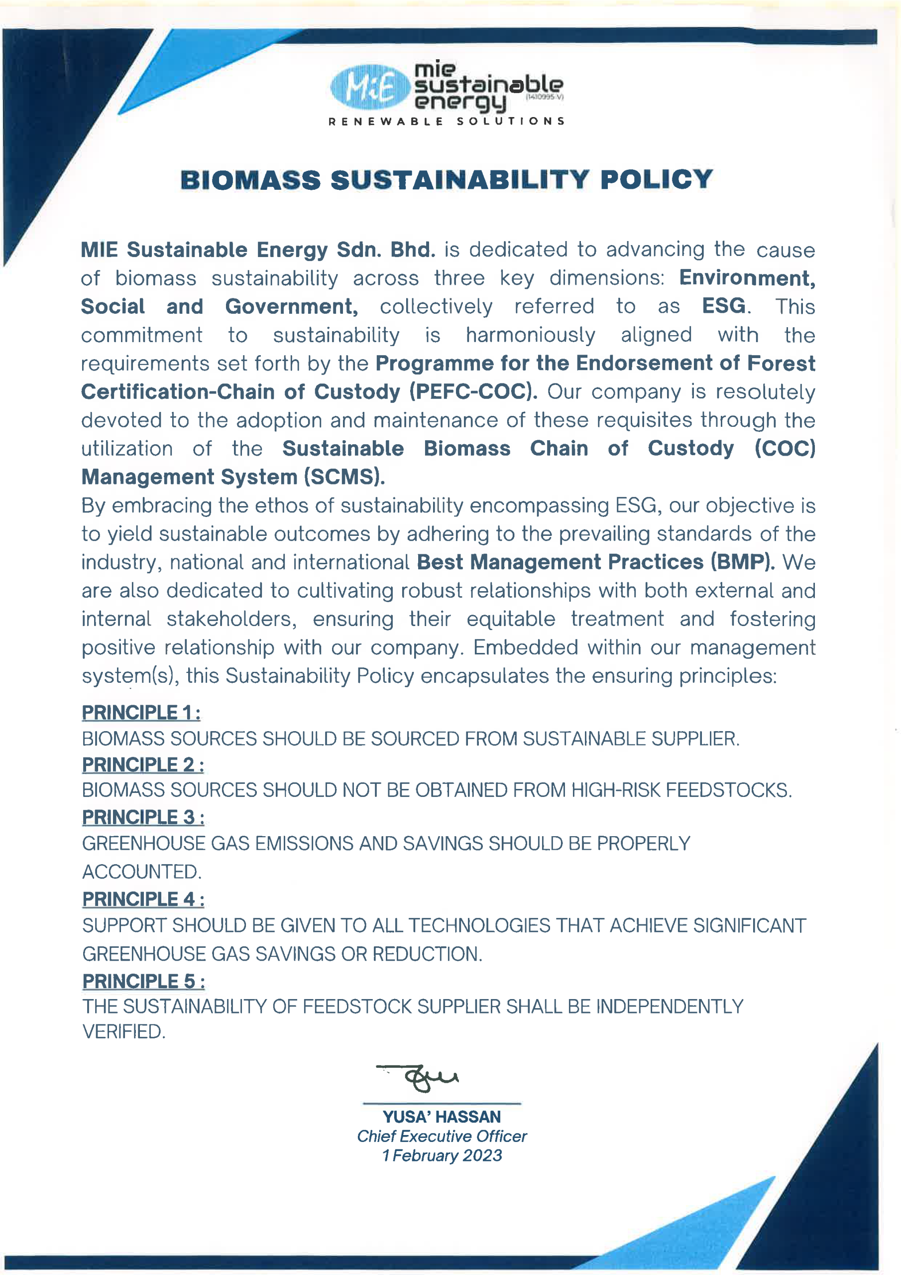 Biomass Sustainability Policy_Signed